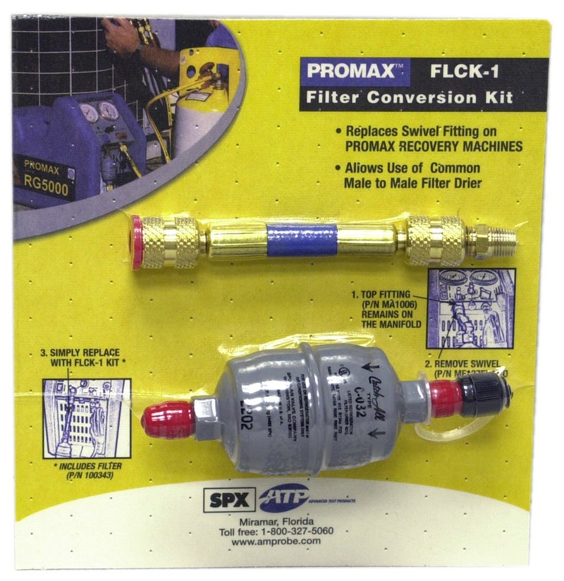 Robinair FLCK-1 Filter Conversion Kit for Promax Recovery and Recycling Units, 2 Piece Set - Image 2